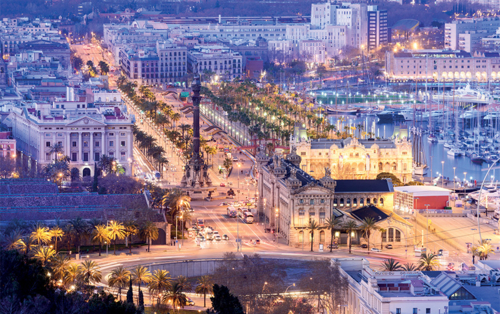 ÉTAPE 1 - DÉPART - BARCELONE